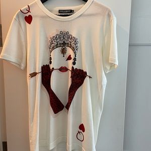 Dolce & Gabbana Queen of Hearts T-Shirt